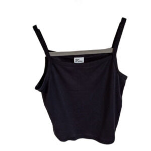 Girl Identity Black Cami Sz Large